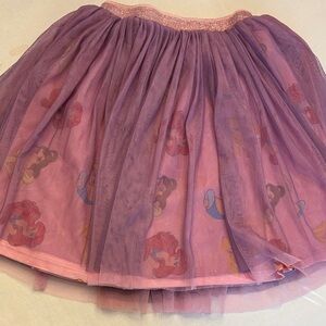 Disney Pink and Purple A-Line Skirt